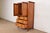 Late 20th Century Stickley Harvey Ellis Collection Mission Arts & Crafts Cherry Wood and Tiger Maple Media Armoire Cabinet For Sale In South Bend - Image 6 of 14