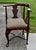 Vtg. Solid Mahogany Queen Anne Style Bicentennial Corner Chair For Sale - Image 4 of 6