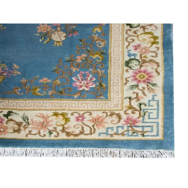 20th Century Vintage Chinese Rug For Sale - Image 10 of 13