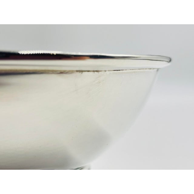 Los Castillo Silver Plate Malachite & Lapis Inlaid Bowl, Taxco, Mexico, 1960s For Sale - Image 14 of 18