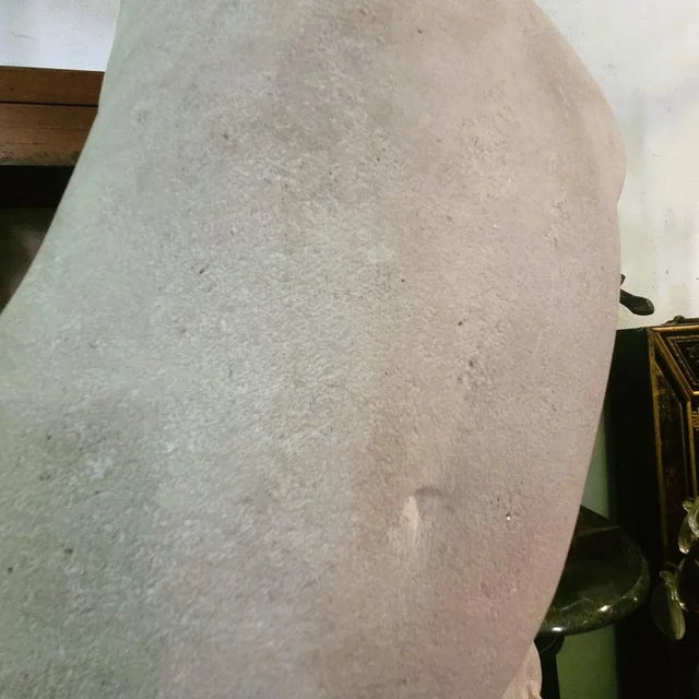 André Deluol, Standing Man, Stone Sculpture, 20th Century For Sale - Image 14 of 18