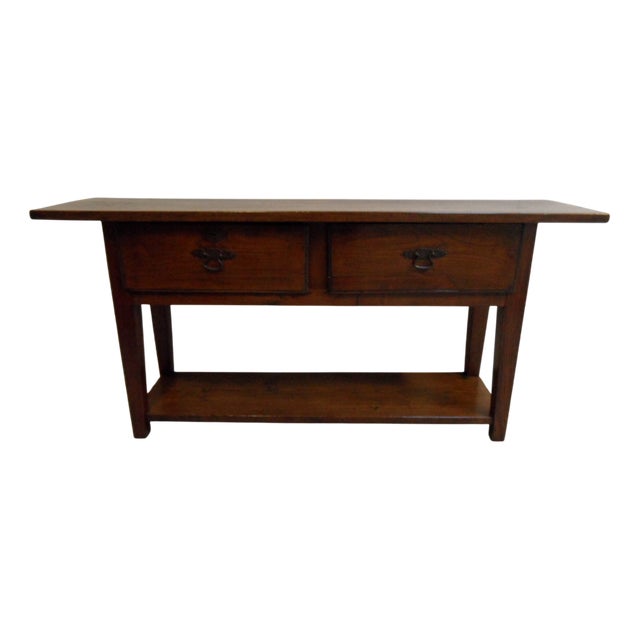 Spanish Brow Side Table For Sale