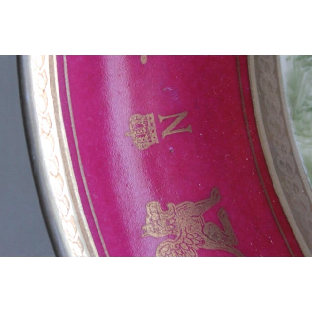 1950s 1940s Napolian Plate Charger Bataille De Friedland, Battle of Friedland For Sale - Image 5 of 9