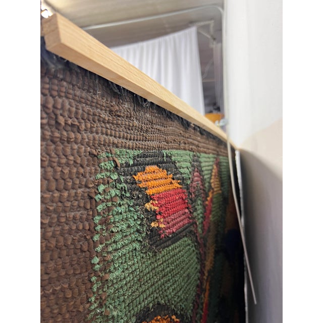 Eila Ampula Brazilian Modern Floral Wall Art Talestry For Sale - Image 12 of 12