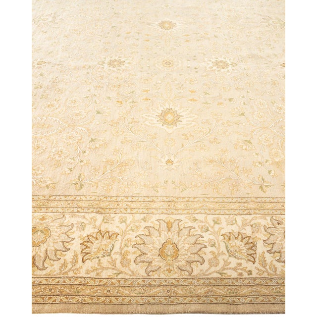 Solo Rugs Mogul Hand-Knotted Area Rug - Ivory, 8' 0" x 10' 4" For Sale - Image 4 of 8