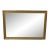 Large Approx. 42 X 61 Rectangular Gold Gilt Beveled Mirror For Sale