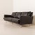 Mid-Century Black Leather Sofa attributed to Herman Miller, 1960s For Sale - Image 10 of 18