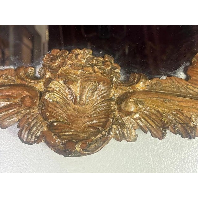 19th C. Italian Rococo Style Mirror For Sale In Los Angeles - Image 6 of 13