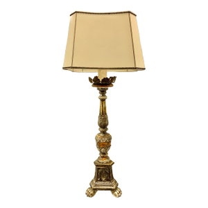 Antique 19th Century Alterstick Lamp