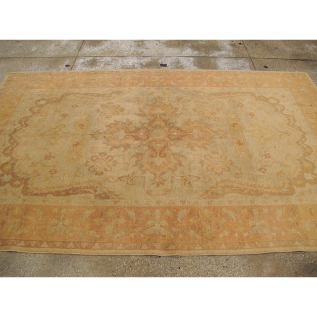 Blush Galerie Shabab Collection Mid-20th Century Indian Amritsar Rug For Sale - Image 8 of 12