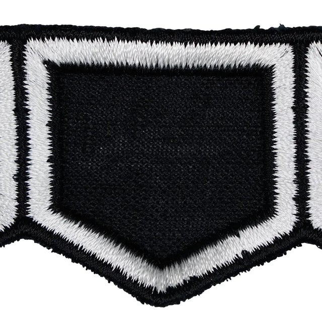 Mid-Century Modern Sample - Schumacher X David Kaihoi Honeycomb Trim in Black For Sale - Image 3 of 5