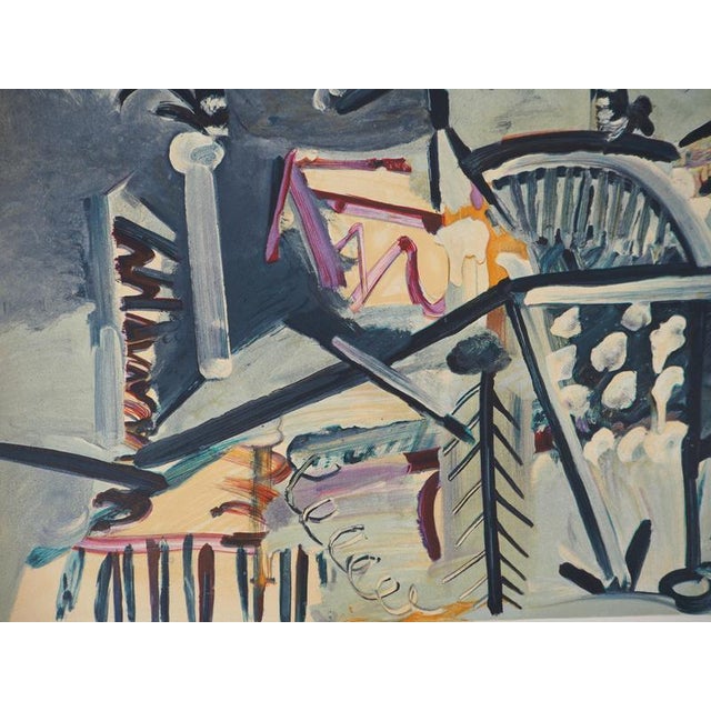 Late 20th Century Pablo Picasso, French Riviera, Landscape at Mougins, 1973, Lithograph For Sale - Image 5 of 8