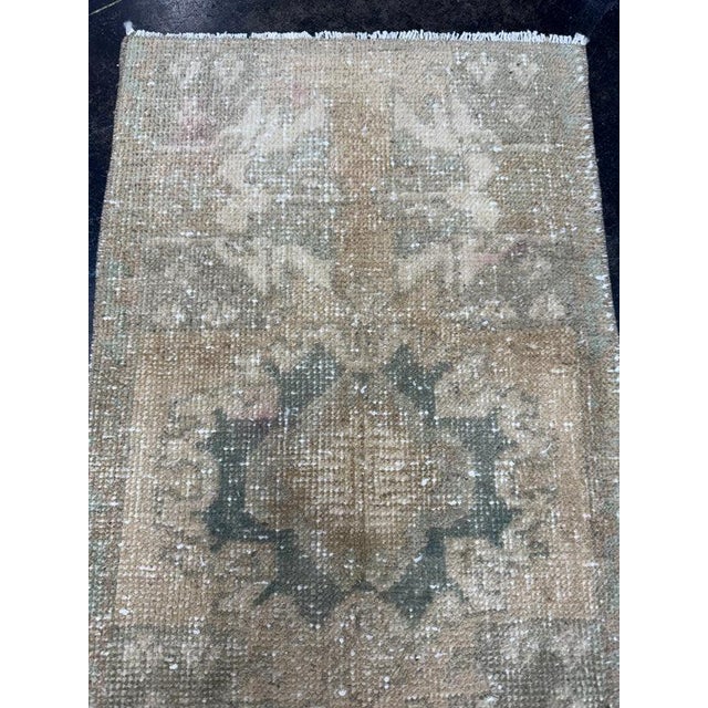 Turkish Yastik Rug 1'6" x 2'8" For Sale - Image 4 of 6