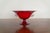 Mid 20th Century Vintage Ruby Red Murano Art Glass Footed Compote With Applied Grapes For Sale - Image 5 of 11