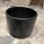 Black 1960s California Pottery Modern Black Architectural Planter Pot For Sale - Image 8 of 8
