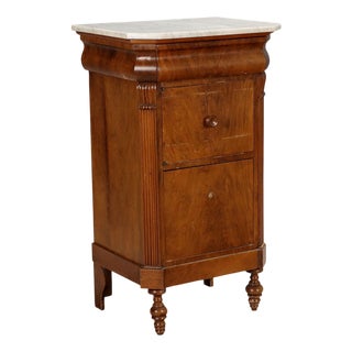 Louis Philippe Bedside Table For Sale