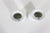Vintage 1960’s Ceramic White Bisque Candle Holders Signed M Frey Kaiser Germany, Matte White Porcelain, a Pair For Sale - Image 6 of 10