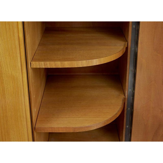 Mid-Century Swedish Inlaid Elm Sideboard, 1940s For Sale - Image 4 of 12