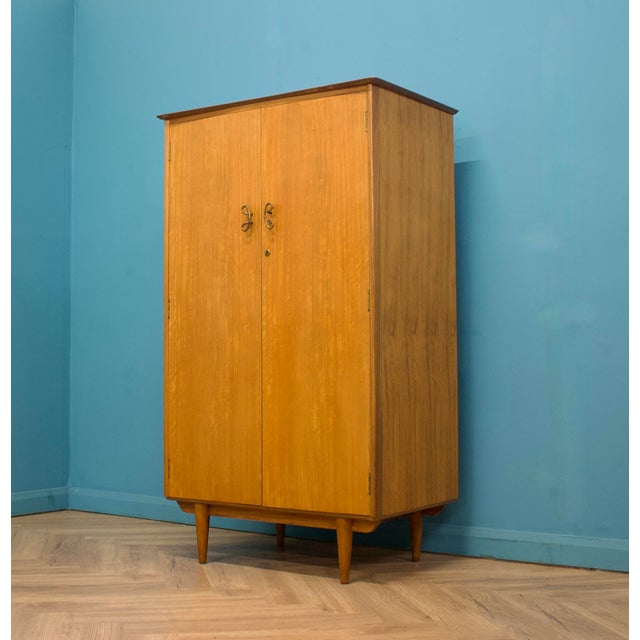 Teak Compact Wardrobe from Younger, 1960s For Sale - Image 4 of 11