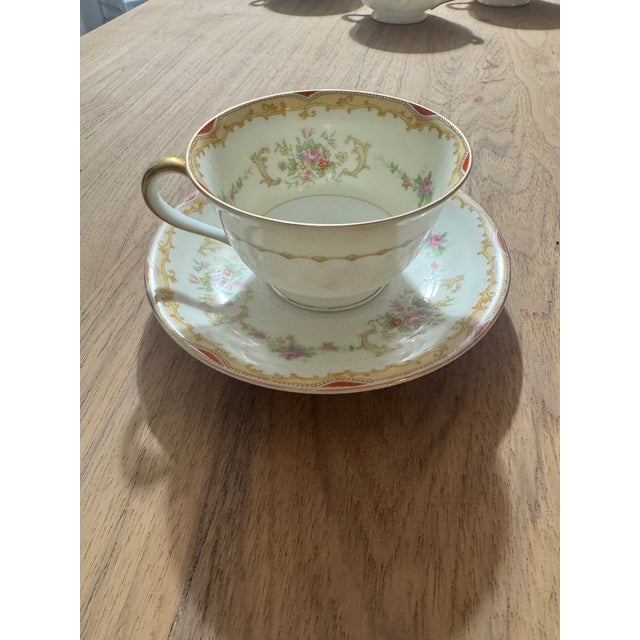 1930s 1930’s Noritake Morimura Place Setting- 5 Pieces For Sale - Image 5 of 10