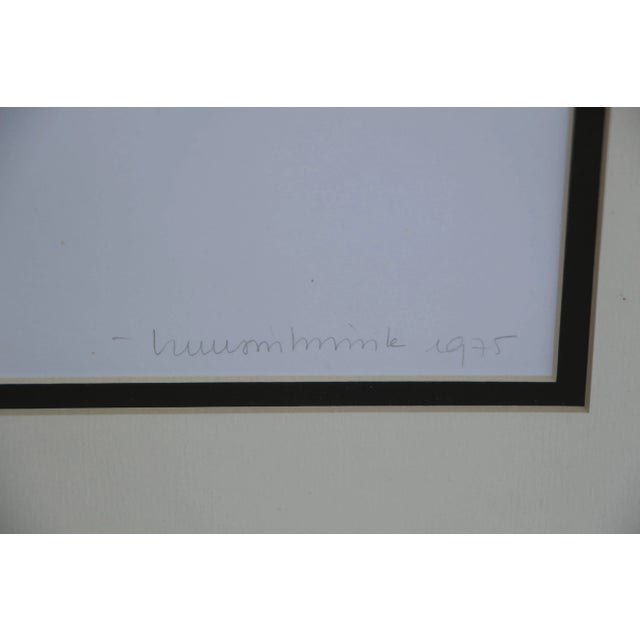 1970s Op Pop Art Lithoggraphs Illegibly Signed - a Pair For Sale - Image 5 of 9