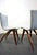 Wood Swing Chairs by G.J. Van Os for Van Os Culemborg, Netherlands, 1950, Set of 2 For Sale - Image 7 of 12