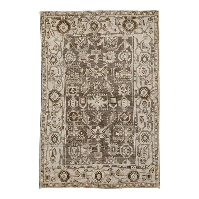 Galerie Shabab Collection Mid-20th Century Persian Malayer Accent Rug For Sale