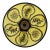Vintage 1950s French Henriot Quimper Oyster Plate For Sale