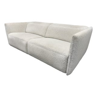 Crate & Barrel Leisure Power Reclining Sofa For Sale