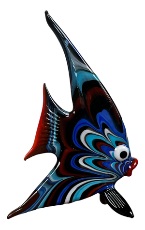 Vintage Art Glass Fish Figurine, 1970s
