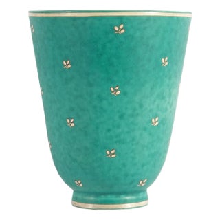 Wilhelm Kåge Gustavsberg Argenta 978 Vase For Sale