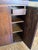 Wood 1960s Mid-Century Modern Founders Walnut Expanding Bar Cart For Sale - Image 7 of 10