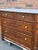 French Bamboo Chest of Drawers With Marble For Sale - Image 11 of 12