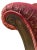 Antique Chaise Longue With Garment-Colored Fabric Upholstery For Sale - Image 10 of 10