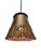 Mid-Century Modern Brutalist Handcrafted Copper Pendant Lamp in Tom Greene, 1960s For Sale - Image 3 of 18