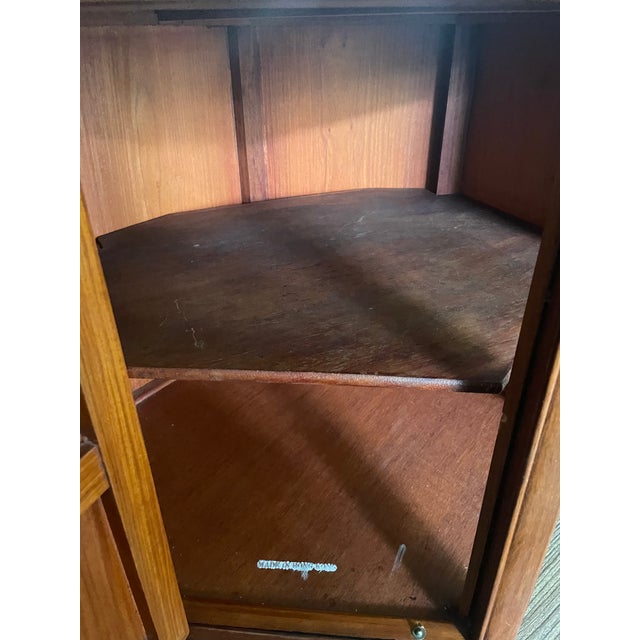 1960s Vintage Six-Sided Drum Rosewood Side Table For Sale In Los Angeles - Image 6 of 10