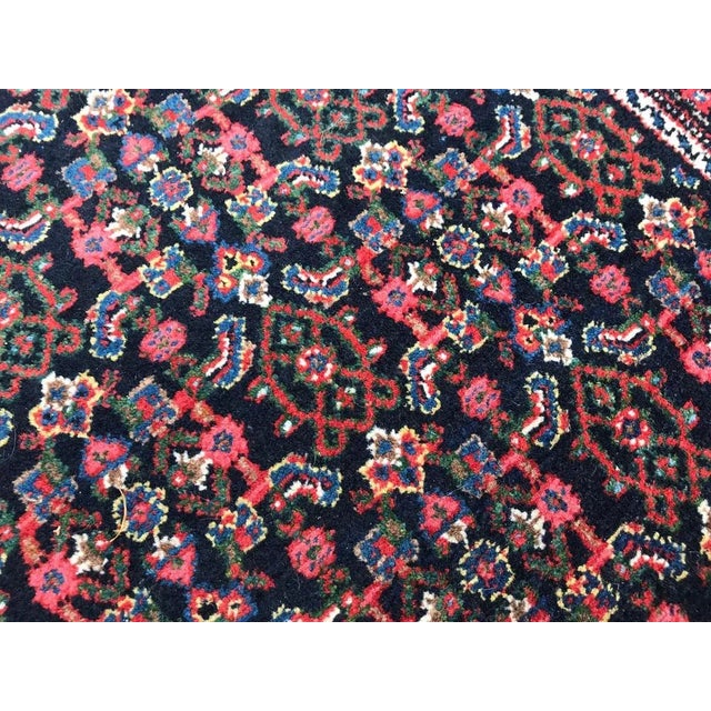 Antique Kurdish Senneh Rug For Sale - Image 10 of 14