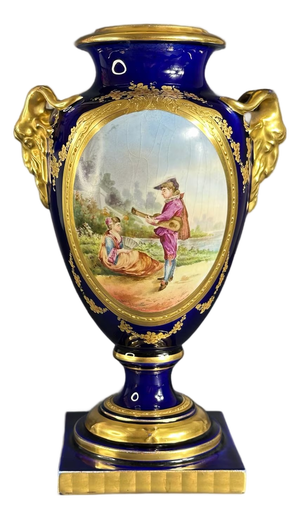 Antique Porcelain Vase in the style of Sèvres, France, 1890s