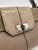 Animal Skin Late 20th Century Cartier Classic Beige Feminine Line Top Handle Bag For Sale - Image 7 of 11