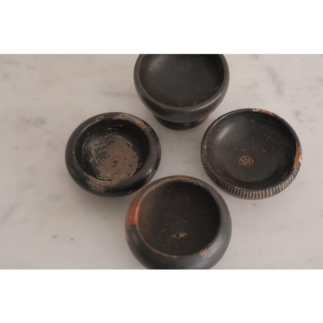 Antique Greek Earthenware Bowls, Set of 5 For Sale - Image 5 of 8