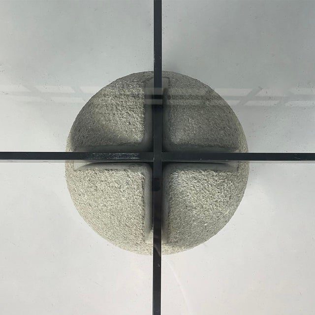 Italian Modern Coffee Table by Giovanni Offredi for Saporiti Italia, 1950s For Sale - Image 6 of 12
