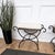 1960s Italian Metal Iron Stools with Roll Arm, 1960s, Set of 2 For Sale - Image 5 of 9