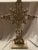 Rustic European French Iron Cross 3’ Vintage Standing Cross For Sale - Image 3 of 12