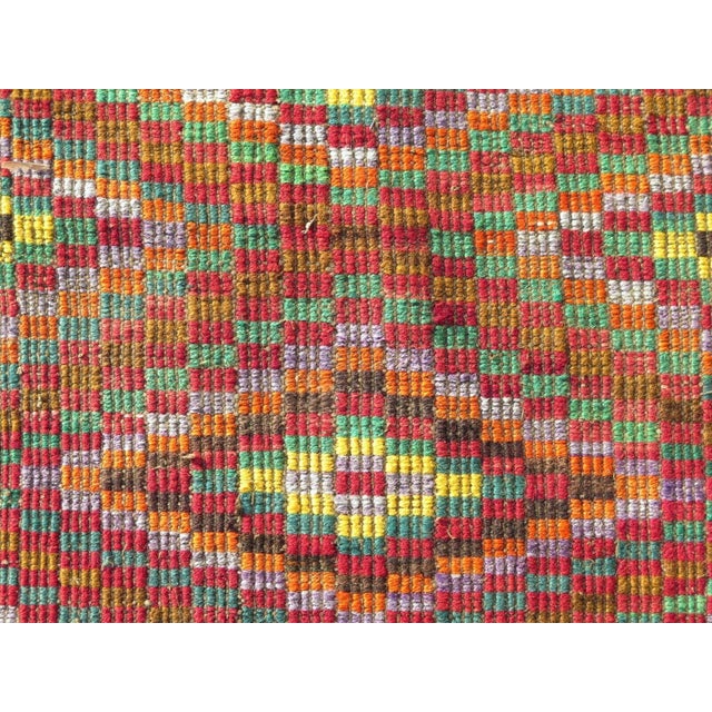Vintage Embroidered Kilim Runner - 33"x93" For Sale - Image 9 of 13