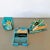 Metal '89 Mallard Duck Themed Stained Glass Desk Set, Signed - 3 Pieces For Sale - Image 7 of 7