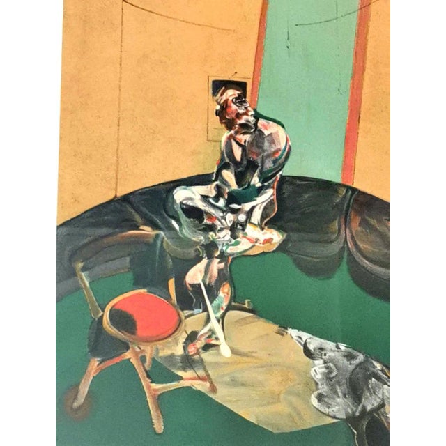 Francis Bacon Portrait of George Dyer Staring at blind cord Original lithograph Excerpt from the specialized review...
