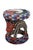 Vintage beaded nobility throne stool / side table / plant stand from the Bamileke tribe of Cameroon. It is constructed...