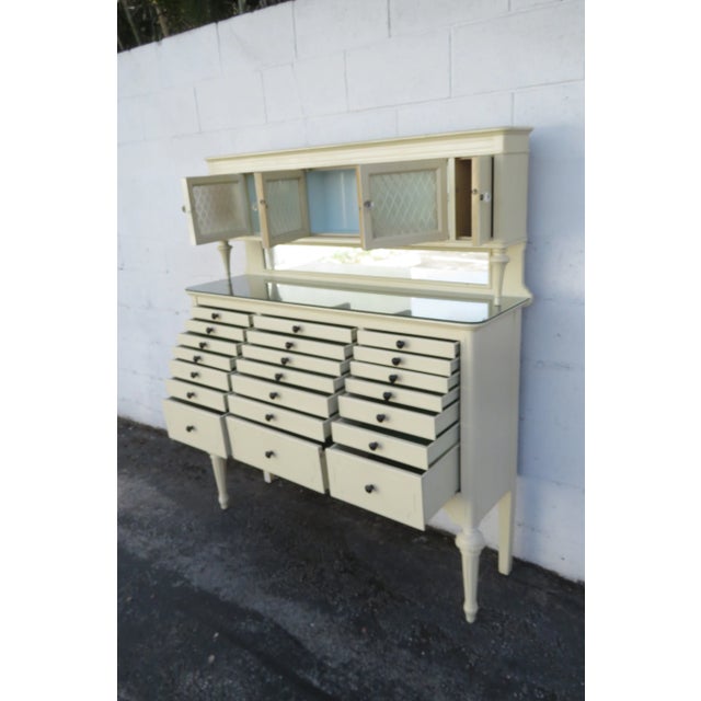 Early 1900s Tall Painted Dental Cabinet 6097 For Sale - Image 9 of 18