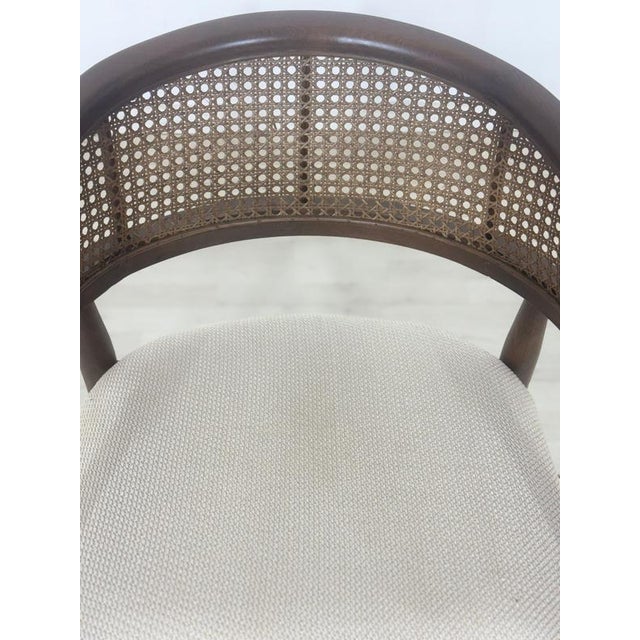 Vintage Armchair with Wickerwork For Sale - Image 6 of 8