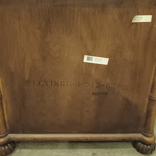 Mid 20th Century Tommy Bahama Lexington Home Bamboo and Wicker Side Table/Nightstand For Sale - Image 17 of 18